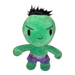 Marvel Incredible Hulk Plush Stuffed Toy Universal Studios Kids Green